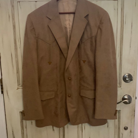 Jackets & Coats Vintage Brad Whitney Sz 44 Western Yokes And Darts